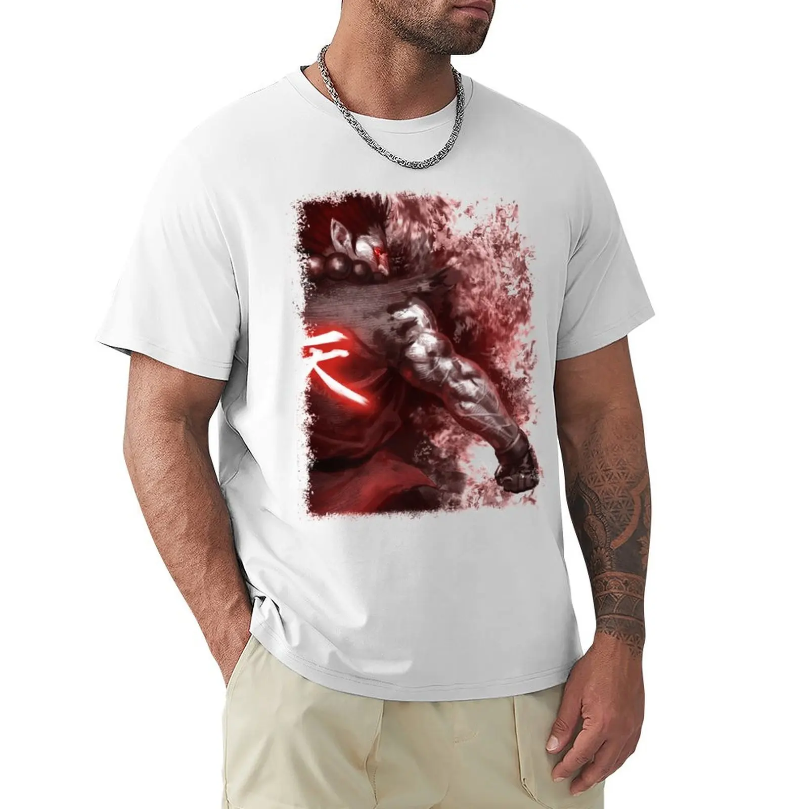 Akuma T-Shirt anime clothes sublime vintage clothes mens clothing