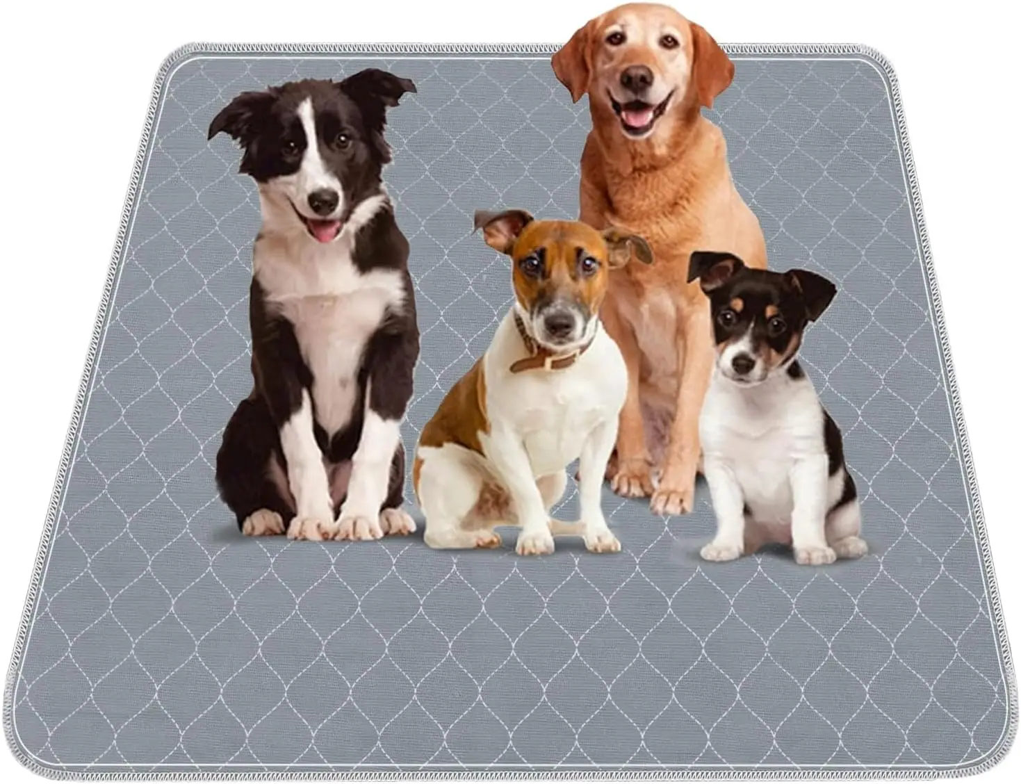 

Super Absorbent Urine Pads for Puppy, Dog Urine Pads, Non-Slip Bottom, Reusable Waterproof Fence Pads, 48 "x 60"