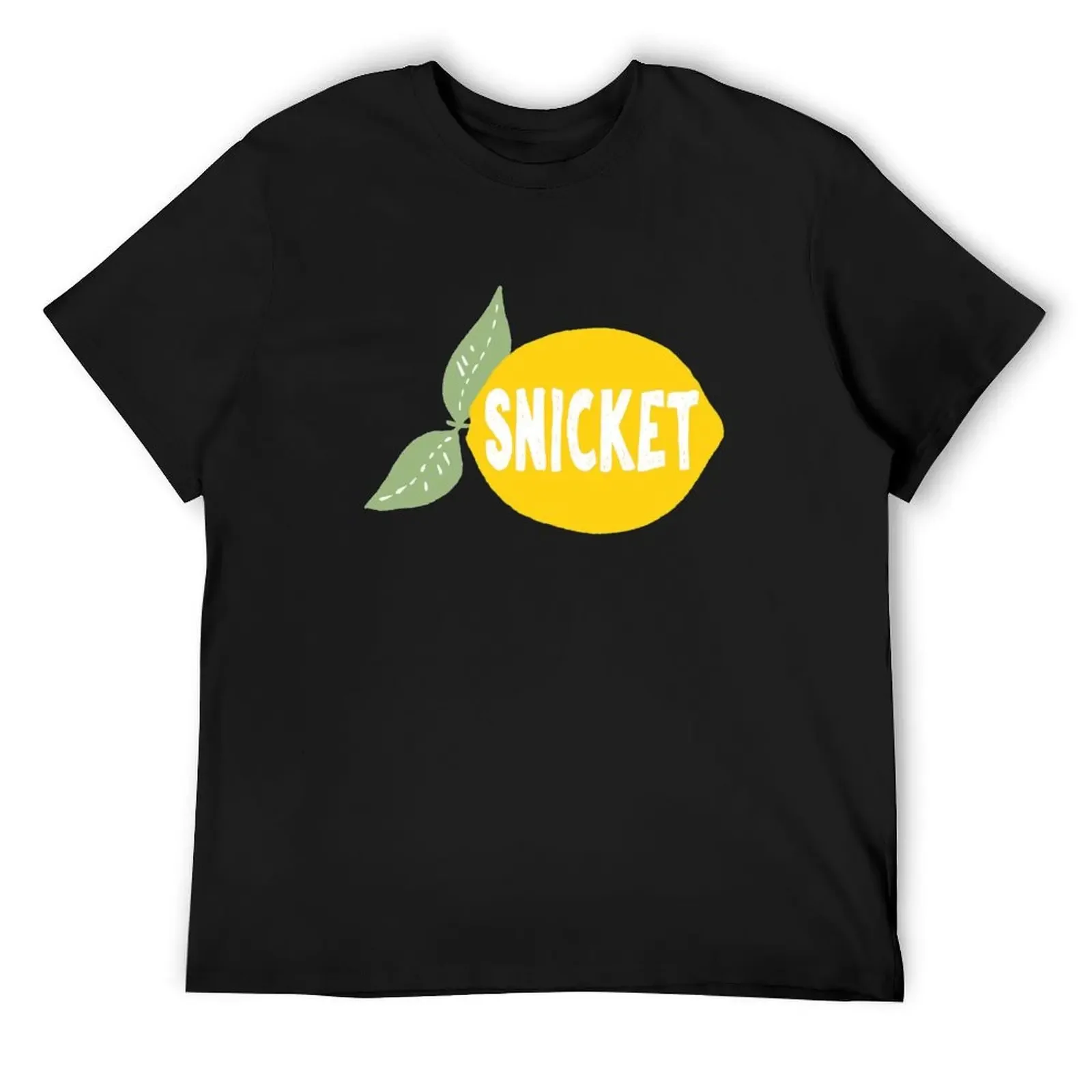 Lemony Snicket T-Shirt Aesthetic clothing vintage anime shirt boys whites anime mens plain t shirts