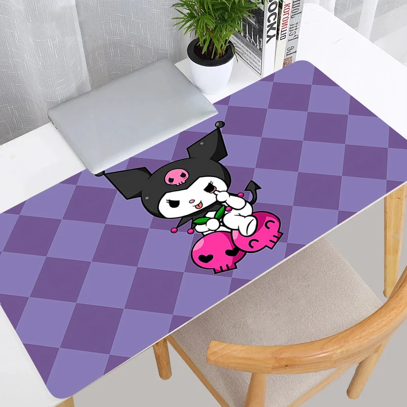 لوحة الماوس Kuromi ملحقات الكمبيوتر نوع سرعة Varpet حصيرة لمشغلات الرياضة الإلكترونية لوحة مفاتيح الكمبيوتر المحمول لوحة الماوس مكتب الكمبيوتر حصيرة مكتبية #4