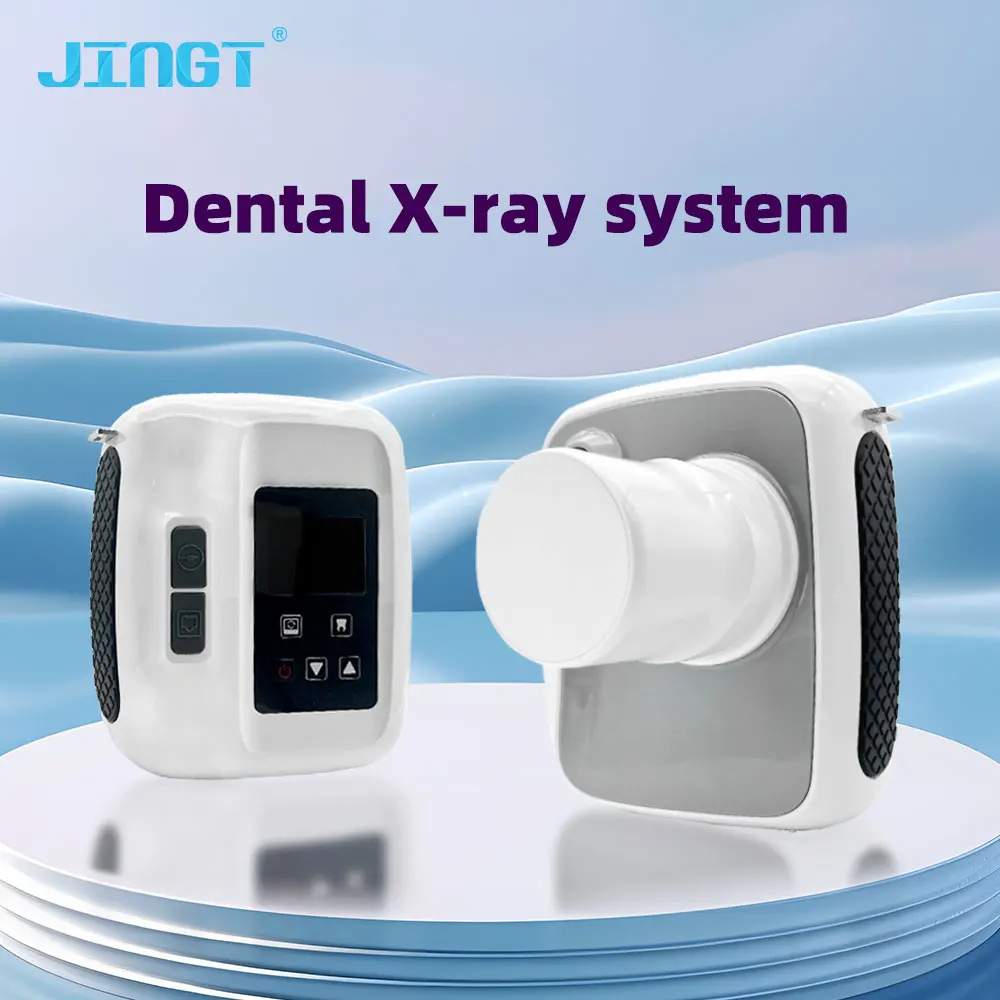 

JINGT Portable Dental X Ray Camera High Frequency X-ray Machine Wireless RVG Image Sensor System