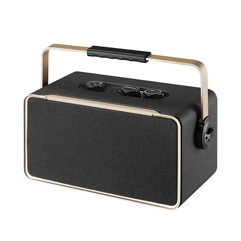 New 5.25-inch karaoke subwoofer speaker portable wireless speaker powerful bass stereo indoor family party audio