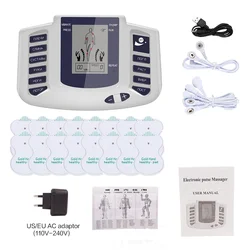 EMS Body Acupuncture Massager Tens Machine Electric Muscle Stimulator Low Frequency Pulse Digital Therapy Machine Pain Relief