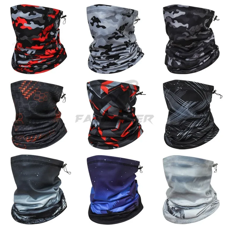 

Outdoor UV Protection Bandana Scarf Neck Warmer Multifunctional Fishing Hiking Cycling Face Head Wrap Cover Bandana Headband Cap