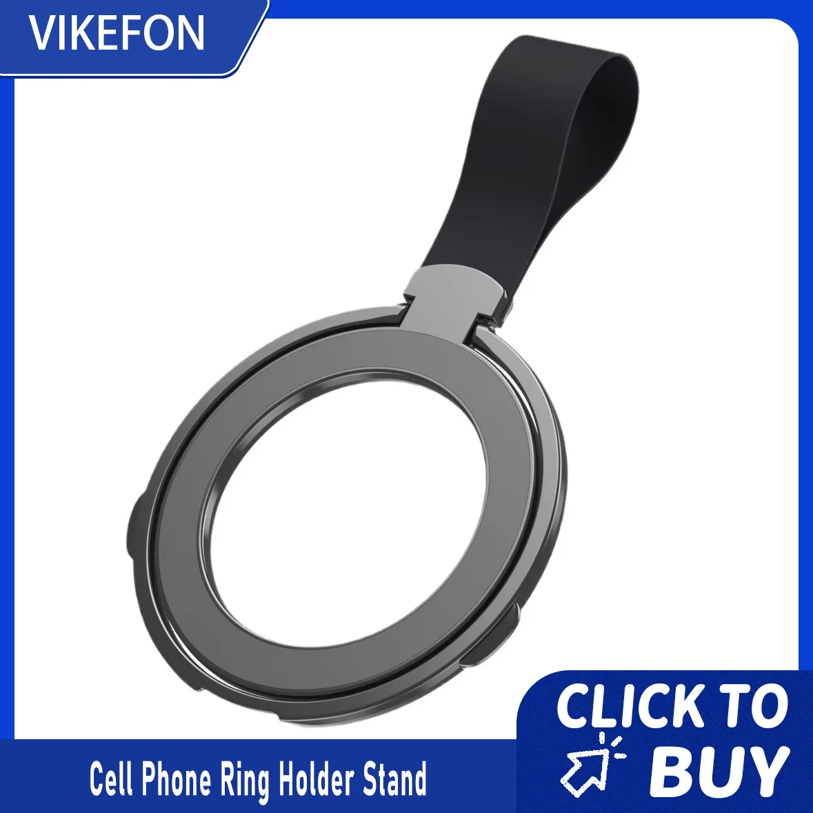 1PC Faltbare Telefon Halter Magnetische Finger Ring Halterung Ständer Für Magsafe iPhone 16 15 14 13 12 Pro max Desktop Smartphone Halterung