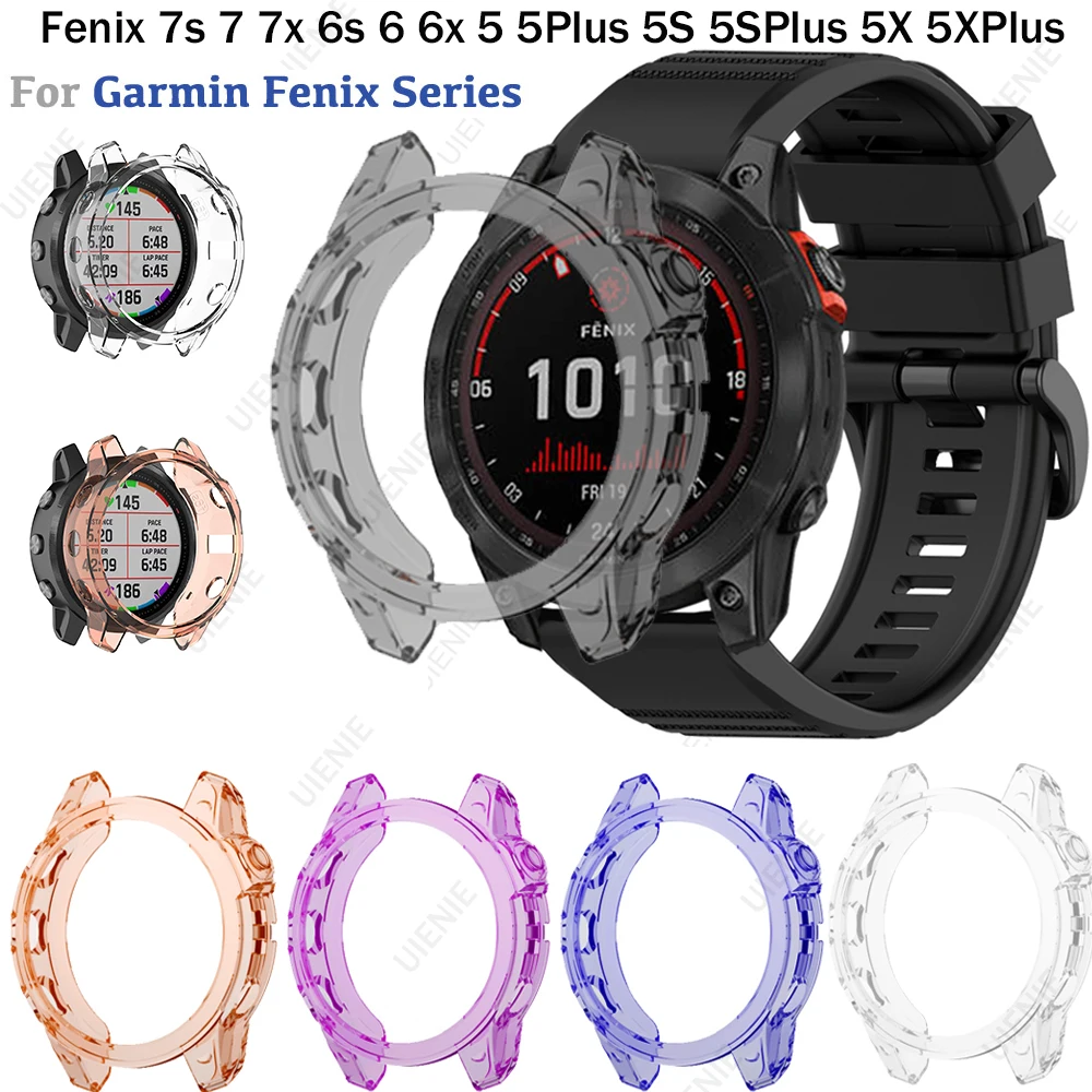 

Защитный чехол из ТПУ для смарт-часов Garmin Fenix 7 7S 7X 6 6S 6X 5