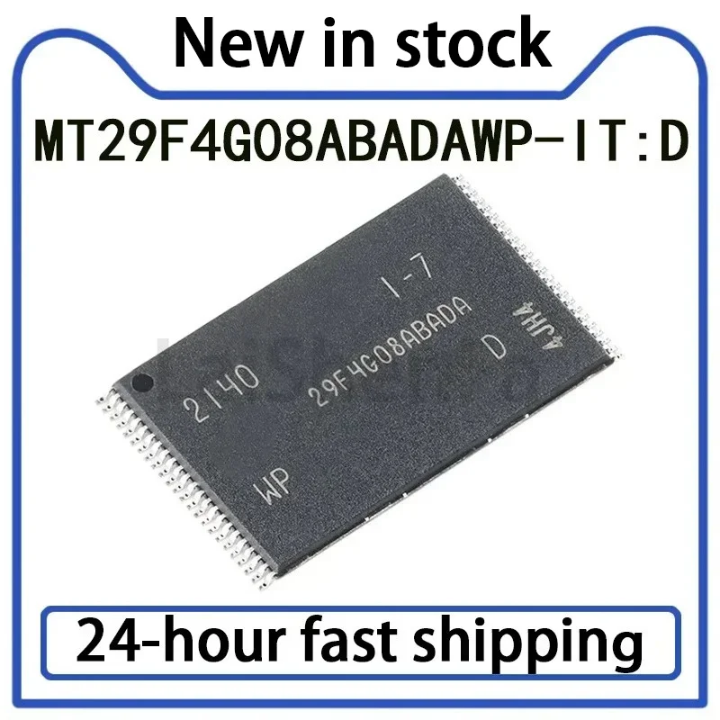 1PCS New 29F4G08ABADA MT29F4G08ABADAWP-IT:D TSOP-48 4Gb NAND Flash Memory Chip Quality