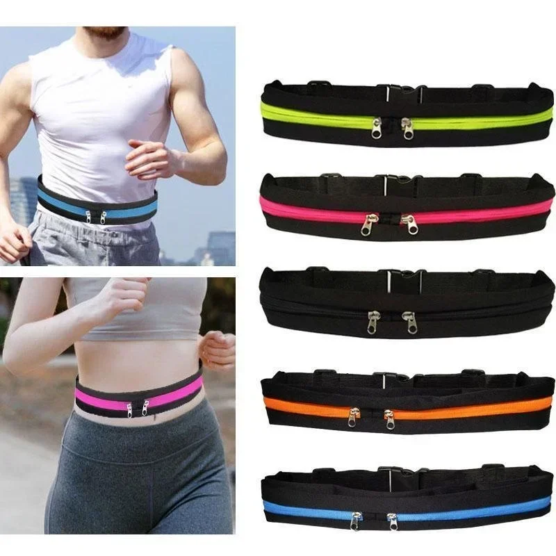 Poudres de taille de sport pour smartphone, sac de téléphone GNE, support de ceinture d'argent, étui de poche de voyage, course à pied