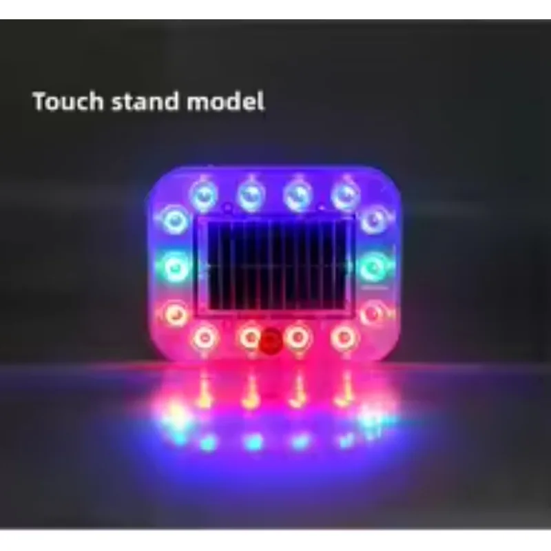 

Солнечный светодиодный сигнальный фонарь для автомобиля, USB-перезаряжаемый, с магнитным основанием, аварийный стробоскоп для грузовиков, внедорожников, квадроциклов