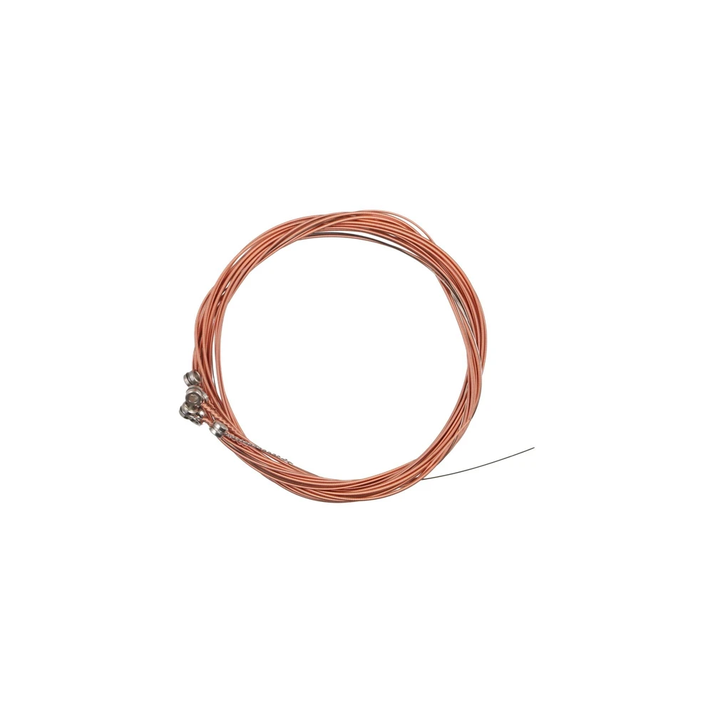 

6 Strings Acoustic Guitar Strings Brass Rainbow Colorful Guitar Steel Strings Red Copper Anti Oxidation Coating