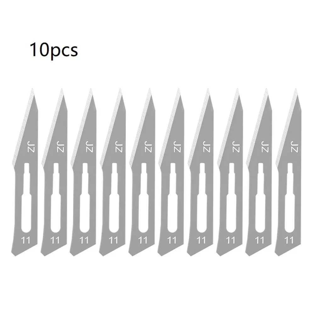 20pc Carbon Steel Blades  2pc Handle DIY Engraving Craft Knives Cutting PCB Repair Sword Hand Tools Carbon Steel