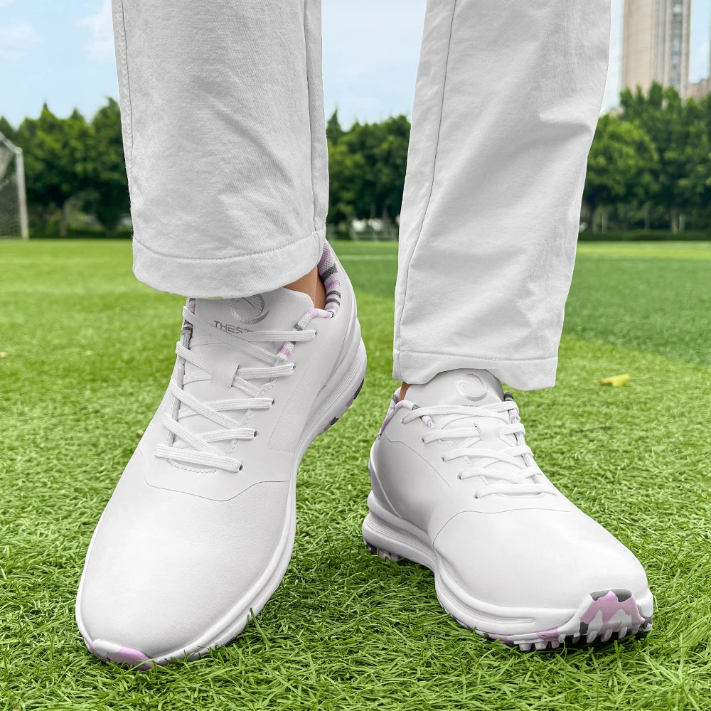 New Golf Shoes for Women: No Nails, Comfortable Outdoor Slow Running and Walking Shoes, Women's Training Golf Shoes