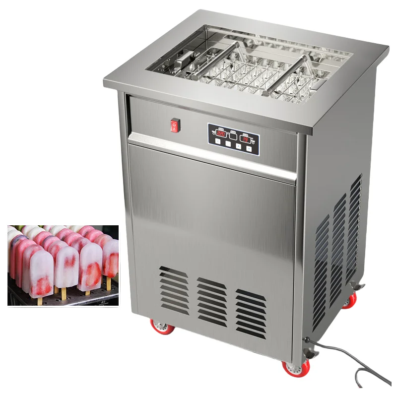 2026 Best Commercial Frozen Treat Maker 1-8 Molds Customizable Fruit Yogurt Ice Lolly Machine for Retail Chain Business