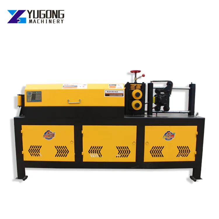 Automatic wire rope straightening cutting and stripping machine  rebar cutting machine wire straightening and cutting hydraulic