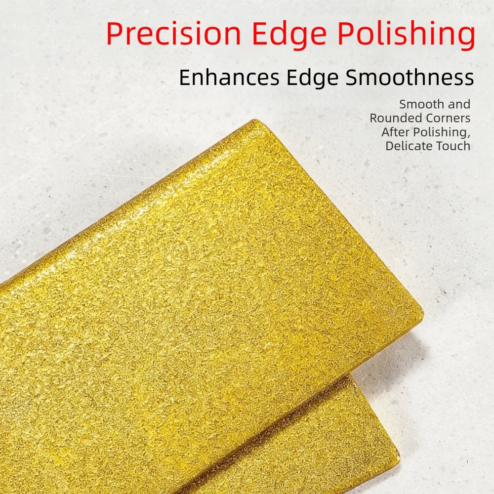 Seven-Character Shape Ceramic Tile Junction Box Trimming Function Integrated Design Arc-Shaped Polishing Sheet