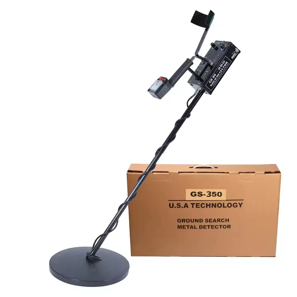 GS350 Long Range Mine Pass Through Precision Gold Metal Detector With Max Depth 4.5m