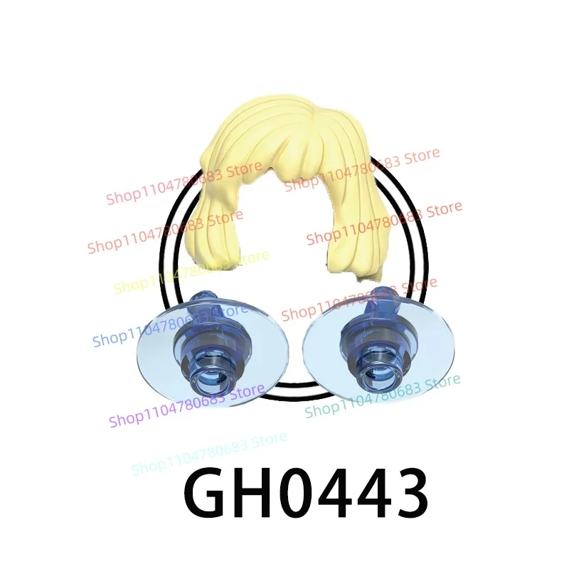 MOC Building Blocks G0159 GH0446 GH0447 Mini Action Figure Assembly Model Display Anime TV Accessories Decorative Toy Gift