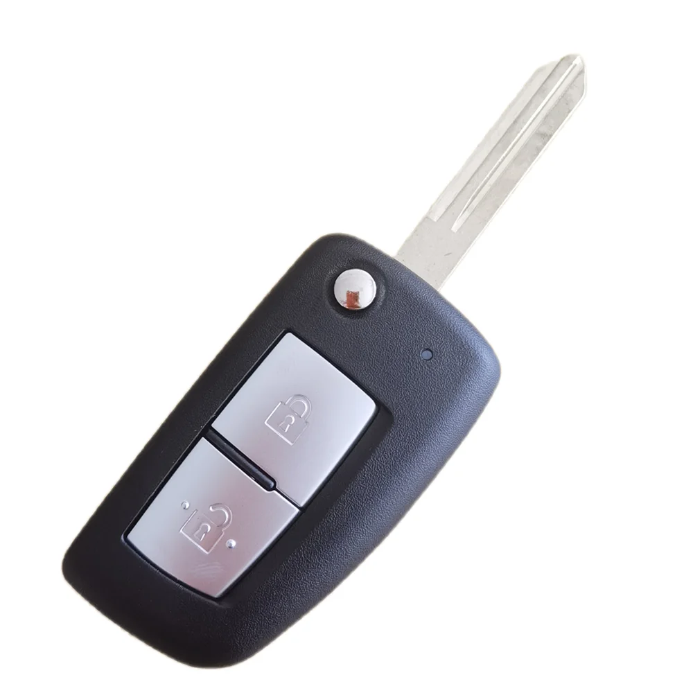 2/3/4 Buttons Remote Car Key Shell Case For Nissan Qashqai Sunny NV200 J11 Pulsar C13 Juke X-Trail T32 Micra Auto Flip Key NSN14