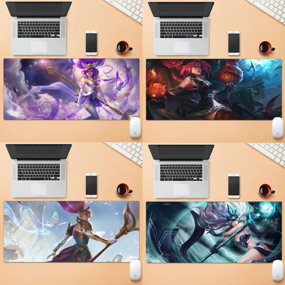 

L-LOL J-Janna-a Mousepad Mousepad New Arrivals Large Gaming Mousepad L XL XXL Gamer Mouse Pad Size For Keyboards Mat