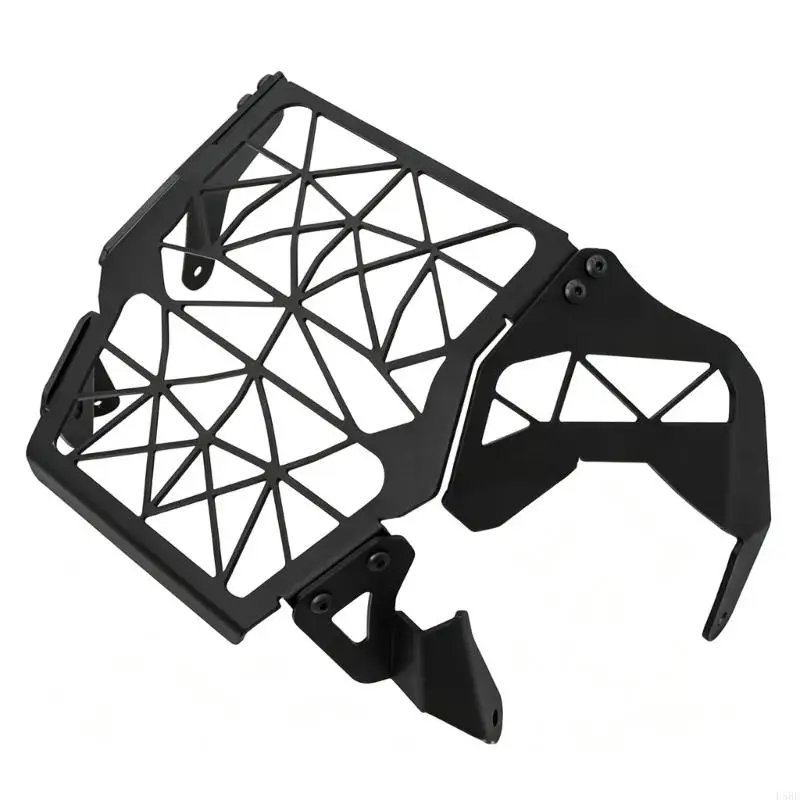 D5BE Front Lamp Guard Cover for 450MT Motorcycle, Iron Retro Headlight Area Accessory for Exterior Styling and Everyday Road Use