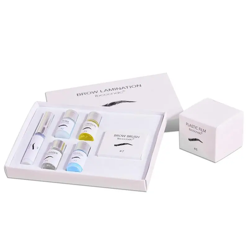 Kit de laminación de cejas profesional, herramienta de belleza semipermanente para salón en casa instantáneo