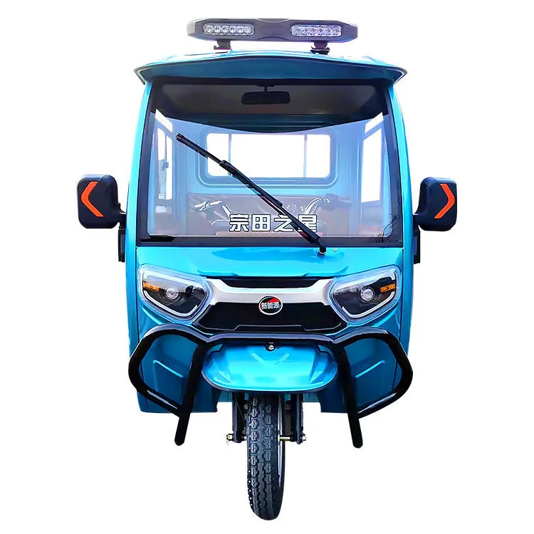 Electric Motorized Cargo Tricycles Wholesale Price 3 Wheels Brushless Motor 60V Electric Motorcycle 1000w with Cabin Trike - view 5