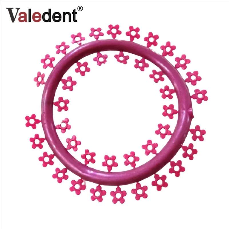 Dental Orthodontic Elastic Ligature Ties Heart-shaped Cartoon O-Ring Bands Cat Flower Mouse Elastic Bands ortodoncia accesorios