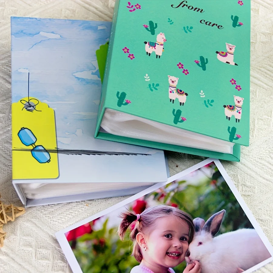 Simple modern cartoon 6 inch 100 card small album