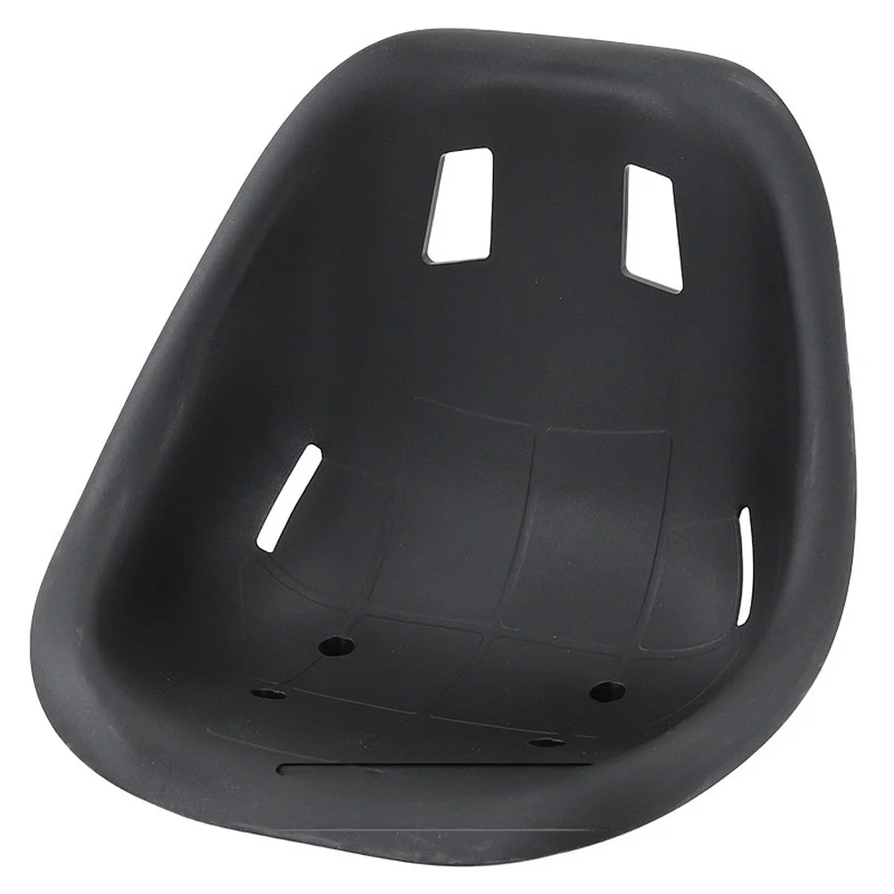 Balance Kart Seat Cushion Fit for Standard Bracket Large Size 43.3 x 31 cm Anti Slip Design Ergonomic PP Black