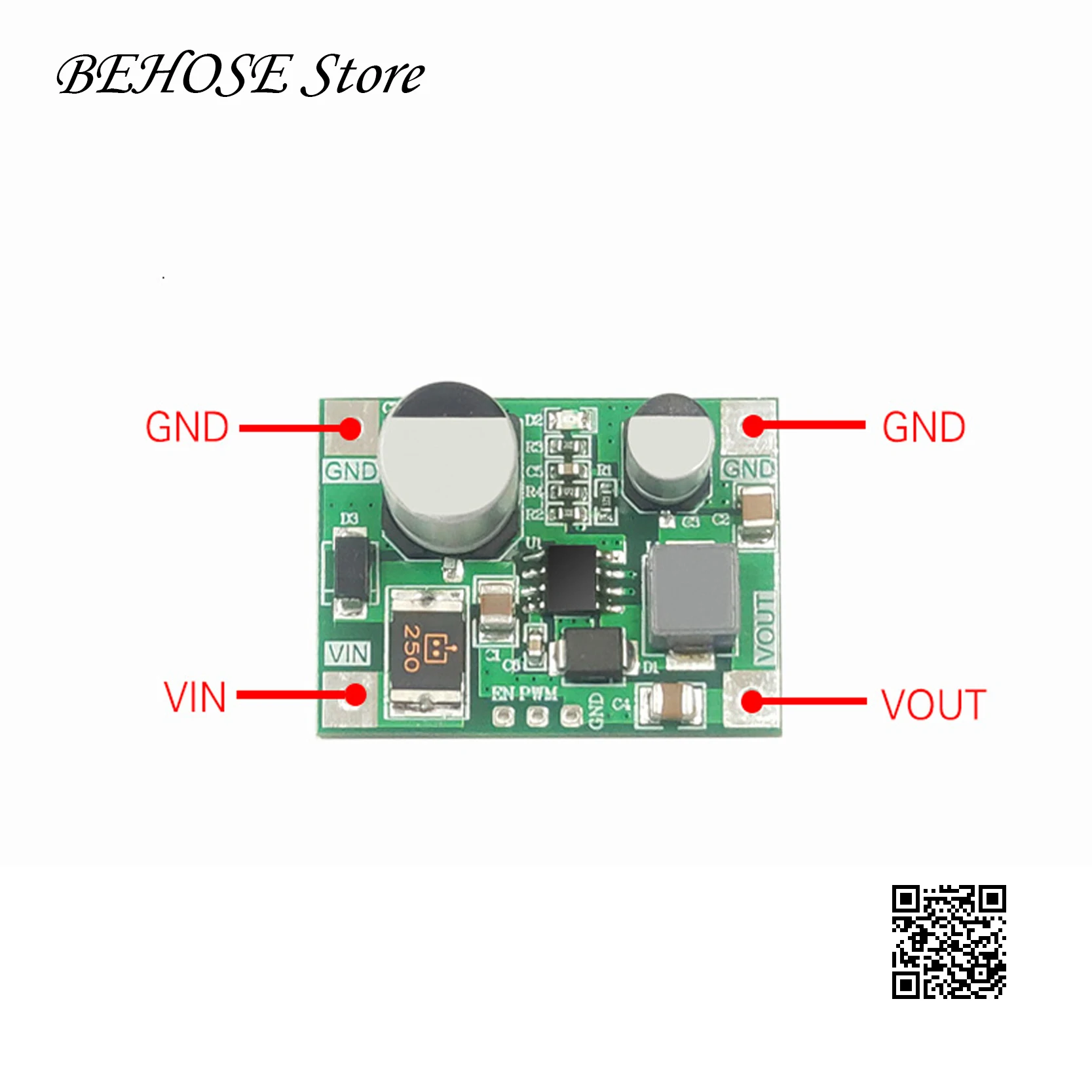 Mp9486a Power Modul 100V DC Hohe Spannung Eingang Breite Spannung Schritt-down Modul Hohe Effizienz Spannung Konverter