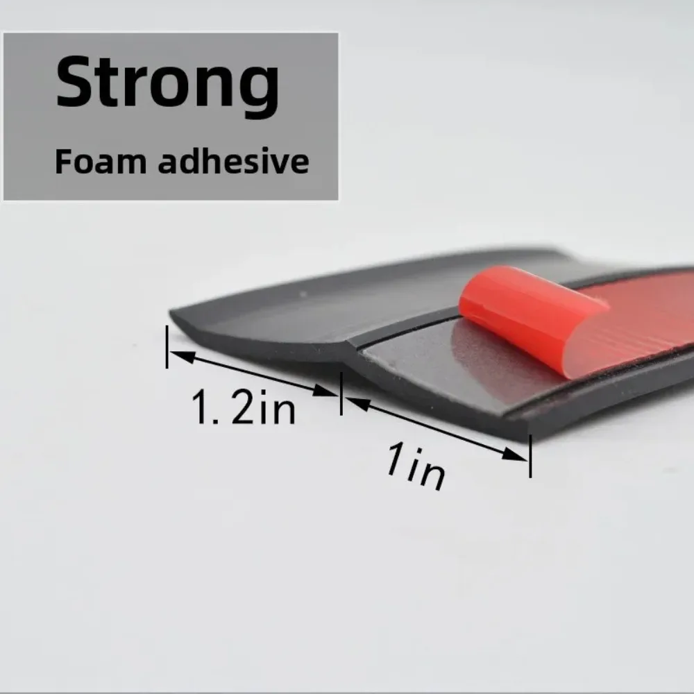 Segel Pintu Garasi, Kusen Pintu, Strip Karet Pintu Rana Rol, Sisi Atas Berperekat, Strip Karet Tahan Cuaca