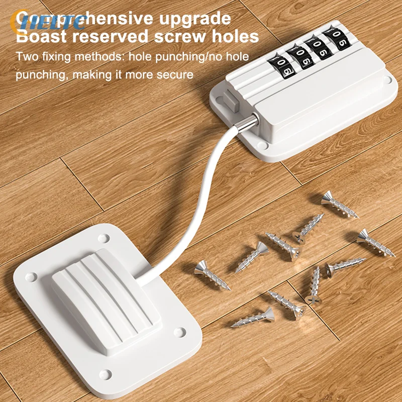 New Digital Password Limit Positioning Combination Lock Baby Safety Children Protection Sliding Closet Window Safety Fridge Lock