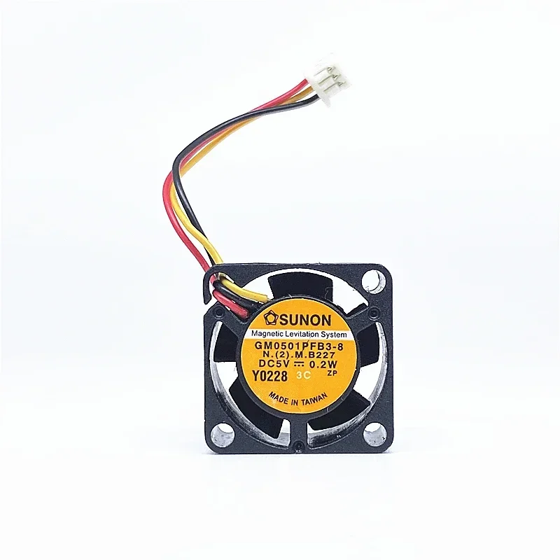 12 قطعة SUNON 2010 20 مللي متر 2 سنتيمتر 5 فولت 0.2 واط 20*20*10 ملليمتر مروحة تبريد كمبيوتر محمول صغير مروحة الكرة GM0501PFB3-8