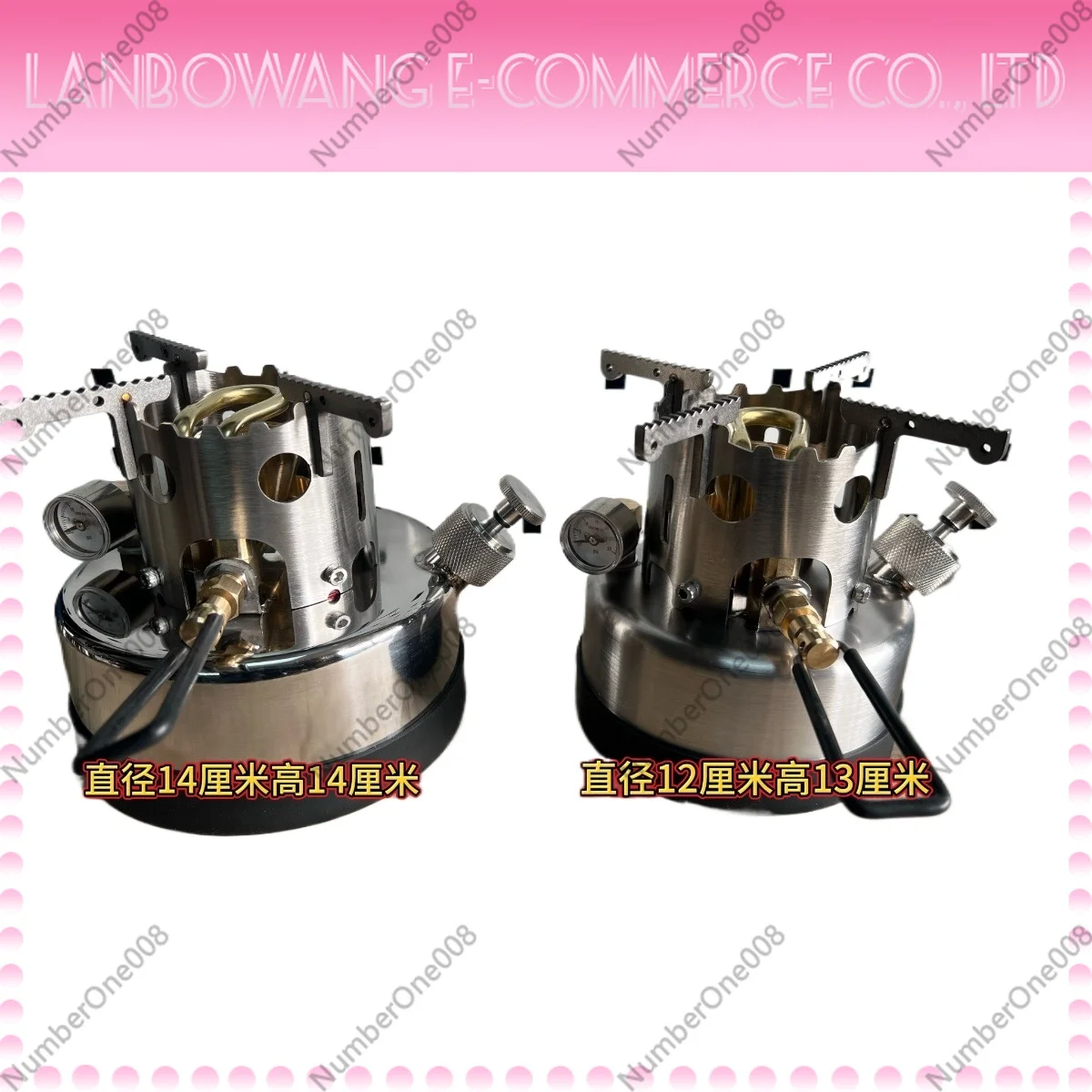 Integrated Alcohol Vaporizing Outdoor Stove, Portable Fire Burner Camping Gasifier Cooker for Boiling Tea Cooking view 2