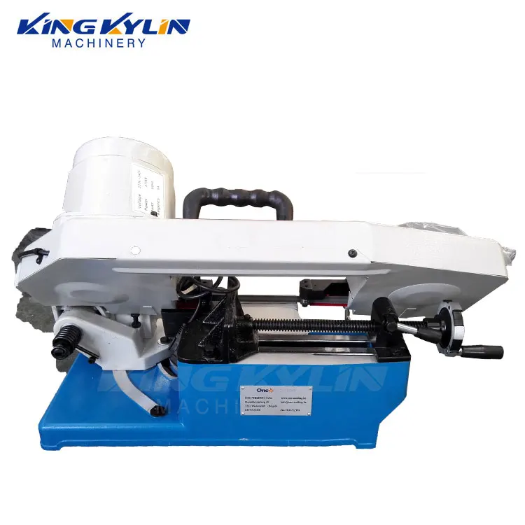 KK-100 mini band saw metal bandsaw 100mm steel saw cutting machine 3.3'' portable metal bandsaw