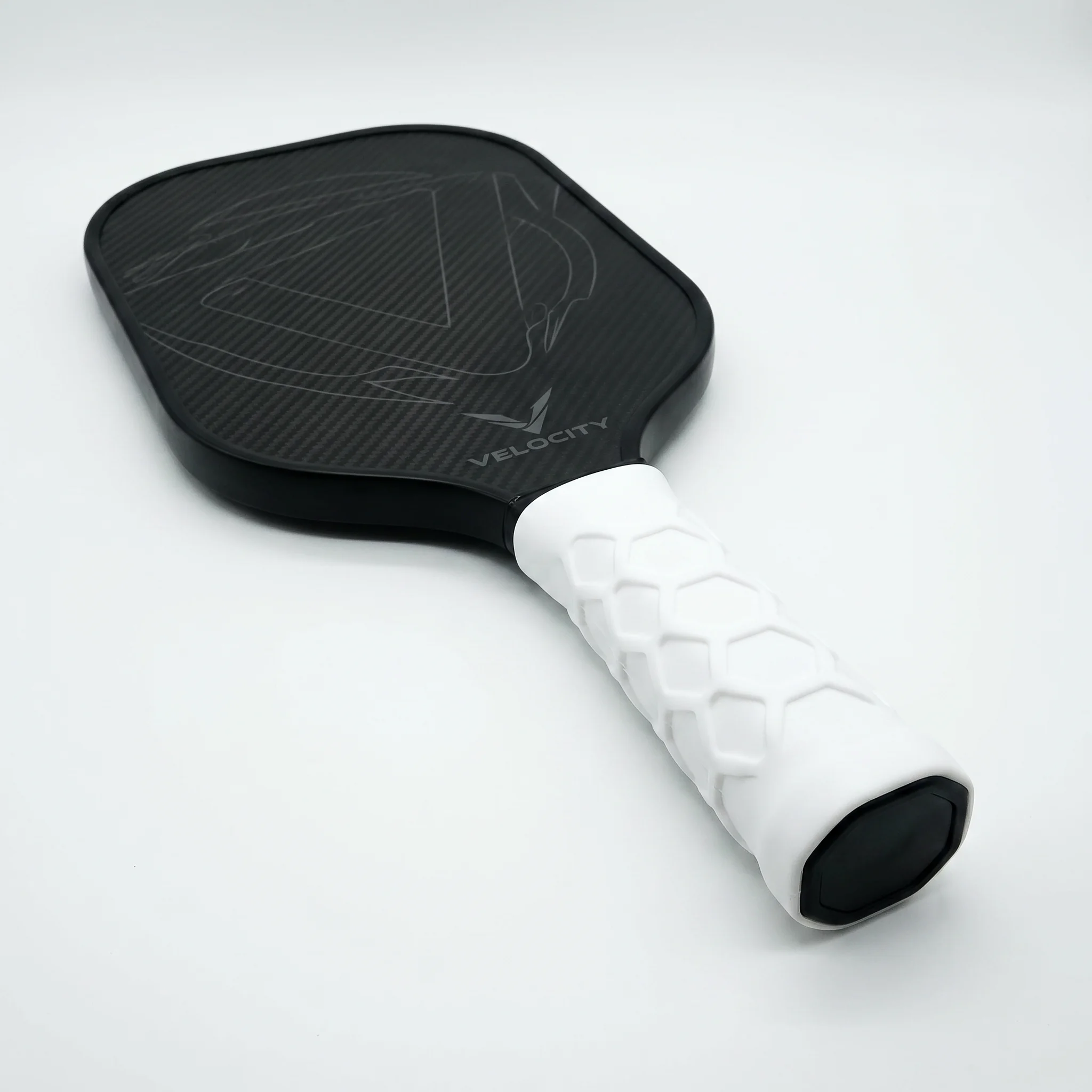 Shock Absorbing Anti Slip Silicone Grip for Pickleball Paddle Tennis Racket Sweat Wicking Cushioned Comfort Tennis Elbow Relief view 6