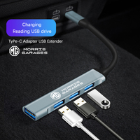 Car Interface USB Type C Port Extender Car Accessories For MG ZS 5 7 6 Cyberster MG4 EV ES5 HS ONE GT GS MG3 EZS 3SW MARVEL