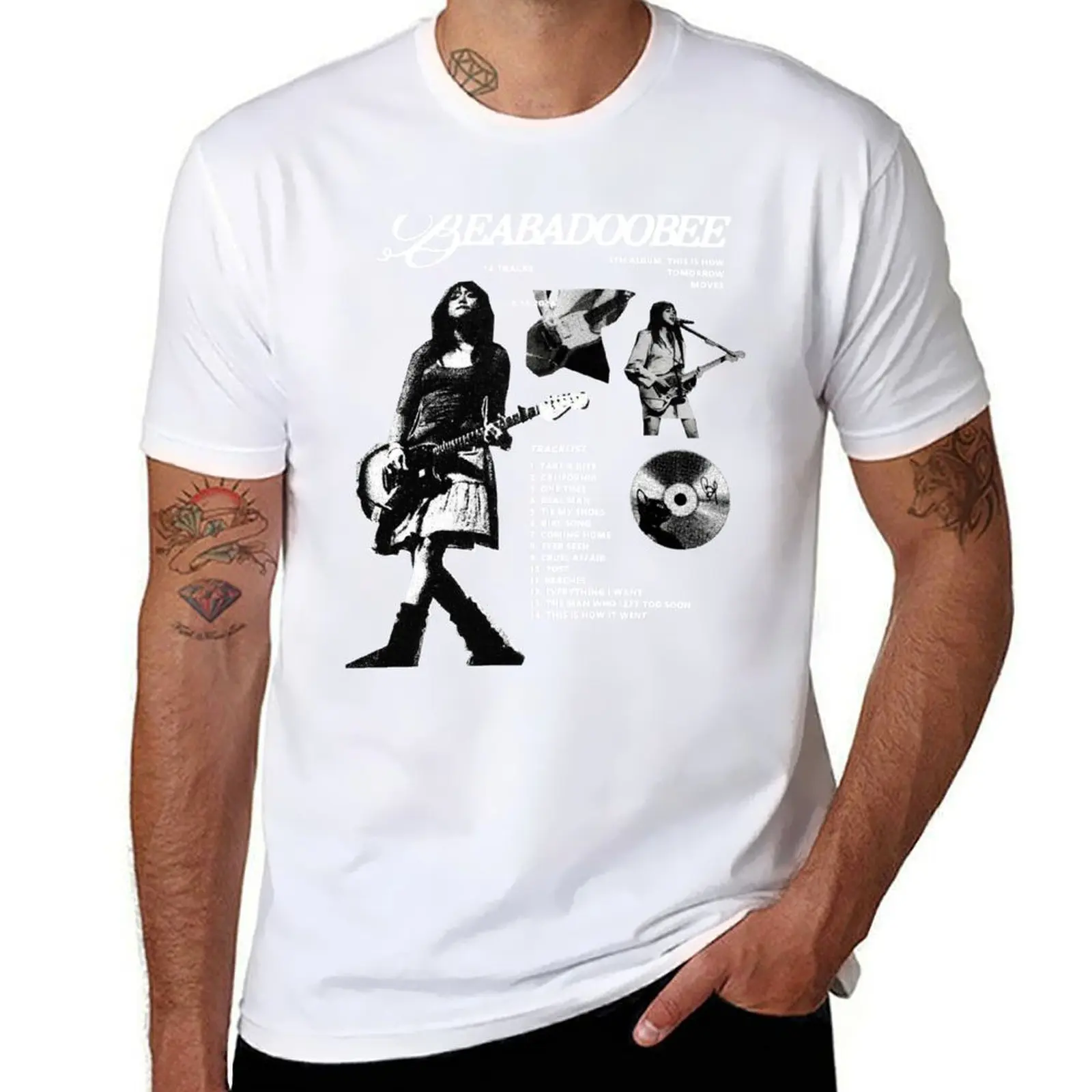 

Beabadoobee Album Vintage T-Shirt t shirts for man cotton soft man t shirts cotton T-Shirt