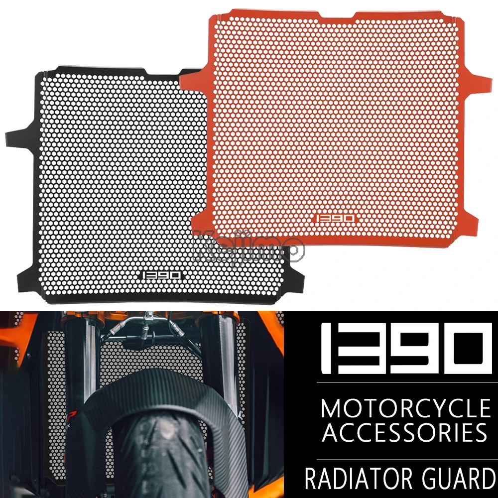 

For 1390 Super Duke R Evo 1390 Super Duke R 2024 2025 2026 Motorcycle Accessories Radiator Guard Grille Cover Protector Cooler