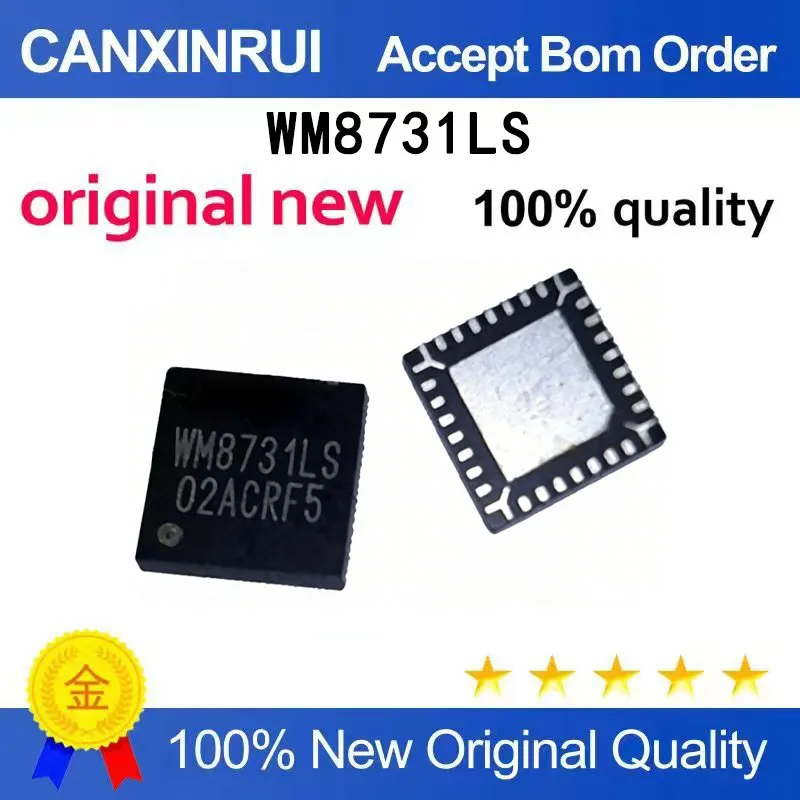 

（5-100 pieces）Brand new spot WM8731LSEL WM8731LS QFN