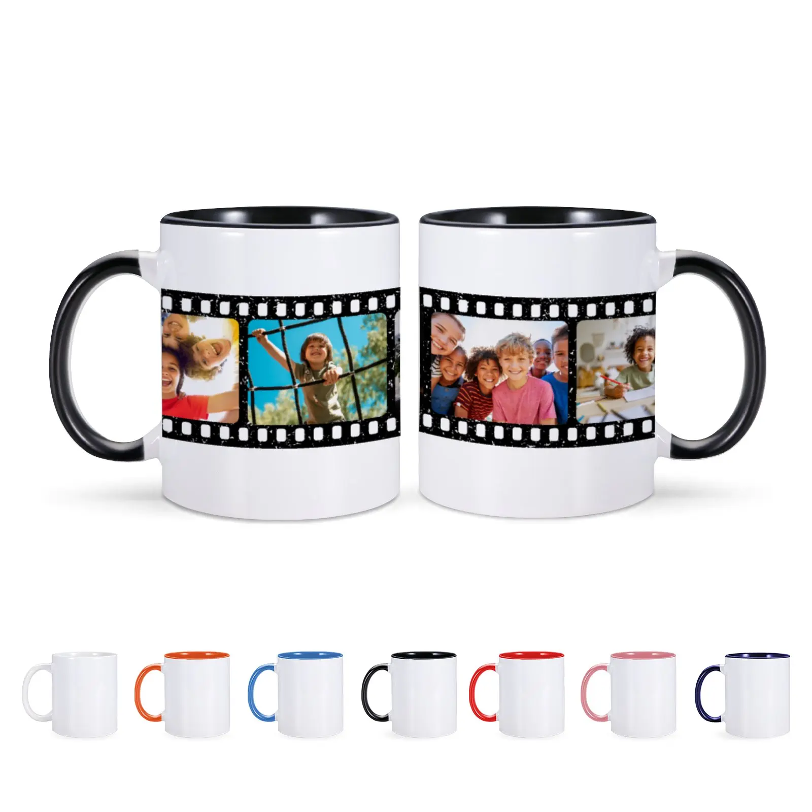 Custom Mugs Gifts for Family Personalized Photo Milk Mugs Coffee Cup Customizable Picture Text LOGO Mug Gift Customize Drinkware