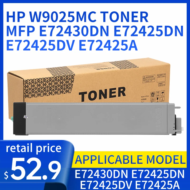 

For HP w9025mc toner cartridge HP LaserJet managed MFP e72430dn e72425dn e72425dv e72425a printer toner cartridge