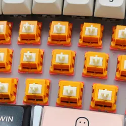 Keebox Mango Pomelo Switches Keyboard Linear Switches Hifi Sound Light Force 22mm Spring Light Pressure Switches