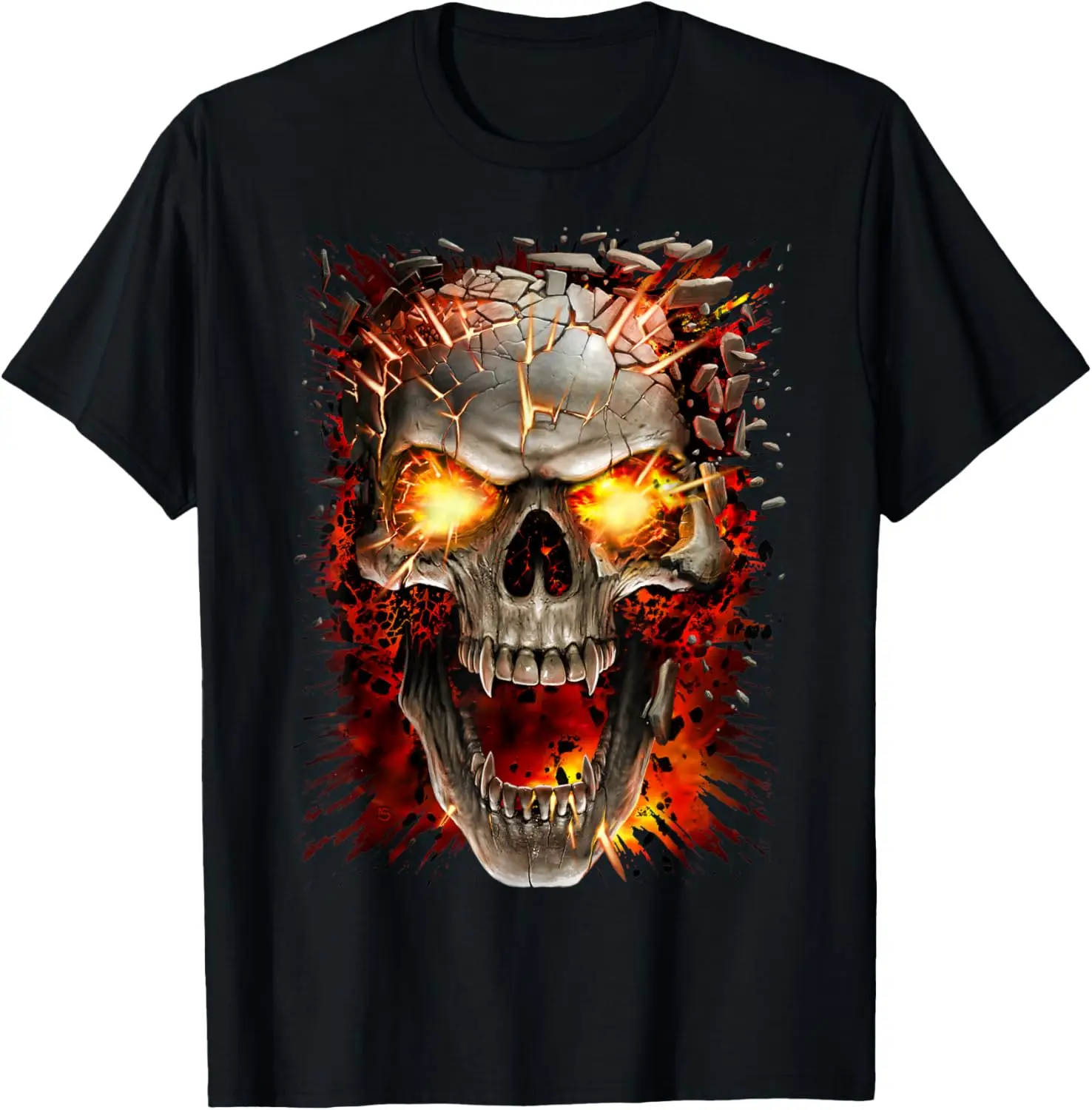 Spiral Original - Headache - Gothic Design T-Shirt