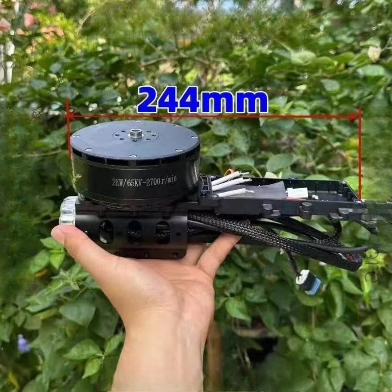 T20s external rotation brushless motor high-power four-axis six-axis FOC disc motor 65KV disassembly 80% new, tested
