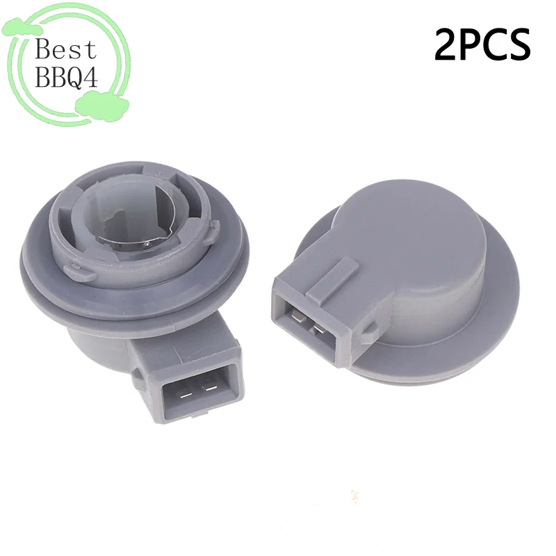 (BBQ4) 2Pcs Brake Light Tail Light Plug For Automotive Connectors P21W Bulb Lamp Holder Halogen Light Socket 2Pin Accessories