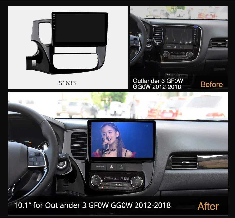 Ownice K6+ 2K for Mitsubishi Outlander 3 GF0W GG0W 2012 - 2018 Car Radio Multimedia Navigation Stereo GPS Android12 No 2 Din Dvd