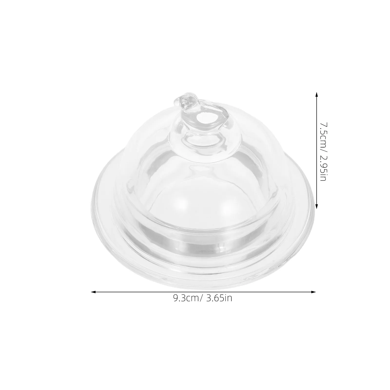 Glass Ink Dish with Dome Lid Transparent Design Prevents Evaporation Compact Portable for Calligraphy Sumi Practice Fountain Pen