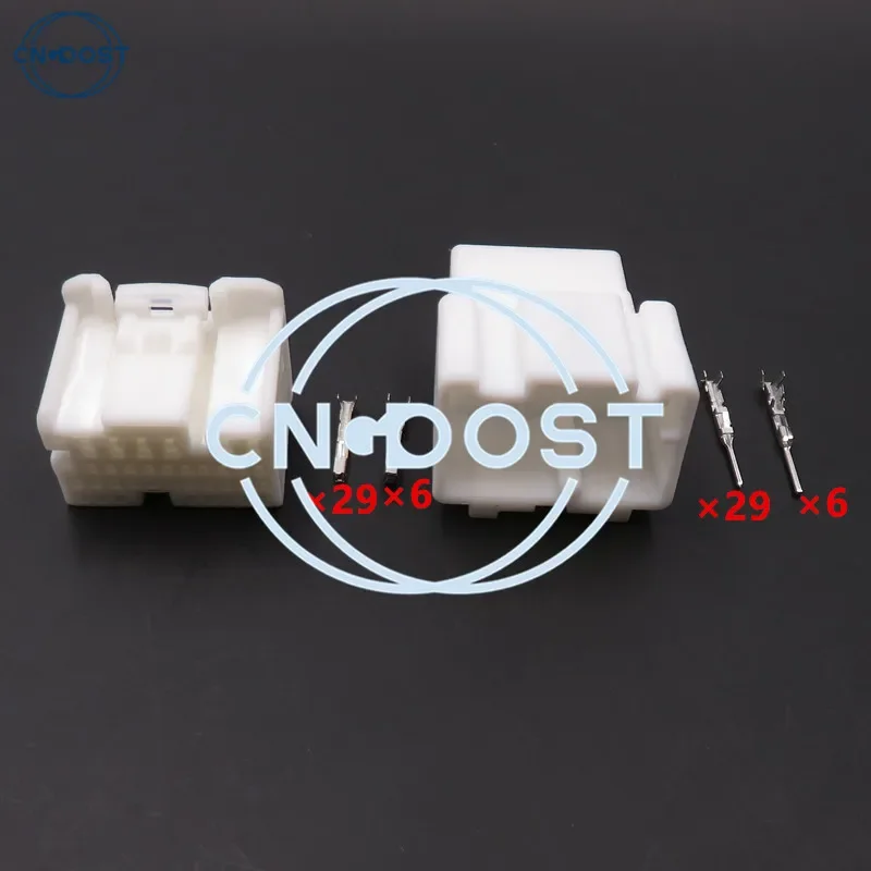 

1 Set 35 Pin 1674928-1 Automotive ECU Controller Socket Cable Harness Connector AC Assembly For Toyota