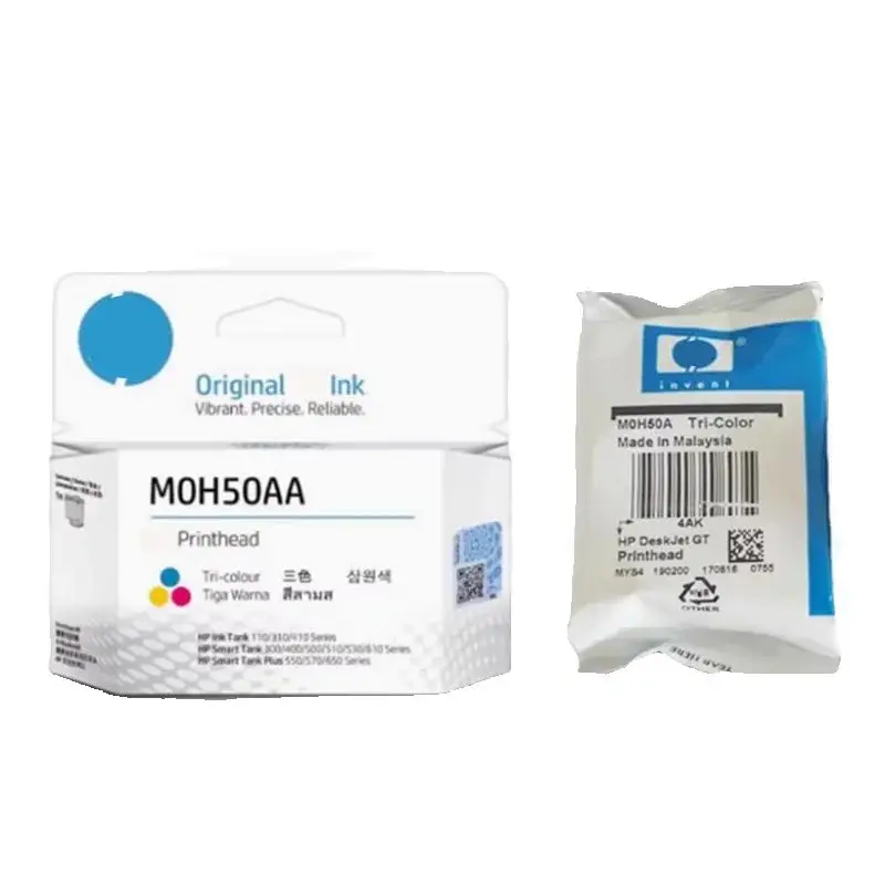 Original HP M0H50A Color Printhead For Smart Tank 508 511 518 519 510 531 538 618 678 728 599 672 726 215 Inkjet Print Head